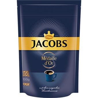 Jacobs Médaille d'Or café instantâneo 100 g Pasta/sacola