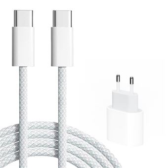 Carregador CO-Phénix para iPhone 15-17 | Fast Charger | 20W | 1 m - 1