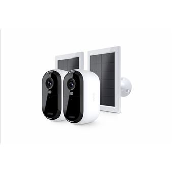 Câmara de Segurança Ip Arlo Essential 3 2K Security Camera & Solar Panel | Branco - 1