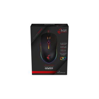 Rato Gaming com Fios MediaRange MRGS201 | 4000 DPI | Preto - 1