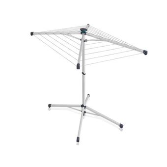 Prateleira de Secar Roupa Leifheit Lino Pop-up 140 | Cinzento - 1