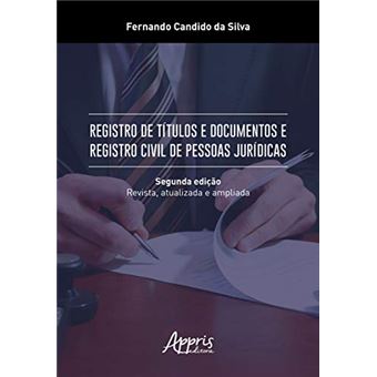Registro De Títulos E Documentos E Registro Civil De Pessoas Jurídicas - 1