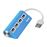 hub de interface Hama 00012179 480 Mbit/s Azul_0