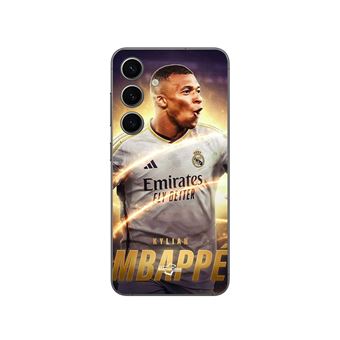 Capa Maniacase para Samsung Galaxy S25 Plus | Kylian Mbappe Real Madrid Papel de Parede - 1