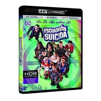 Suicide Squad (4K Ultra HD) / Escuadrón Suicida (2Blu-ray) - 1