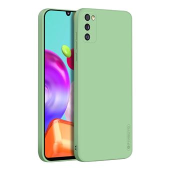 Capa Silicone flexível, à Prova de Choque Verde para Samsung Galaxy A41 (Global Version) - 1