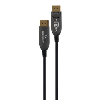Cabo Displayport Gembird CC-DP8K-AOC-30M | Preto - 1