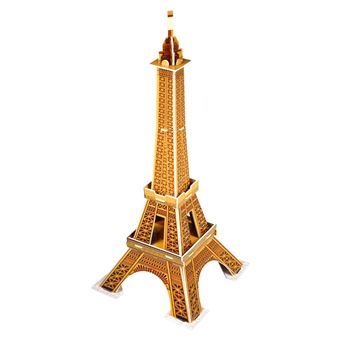 Quebra-cabeça 3D DAM | papelão | Torre Eiffel | Castanho - 1