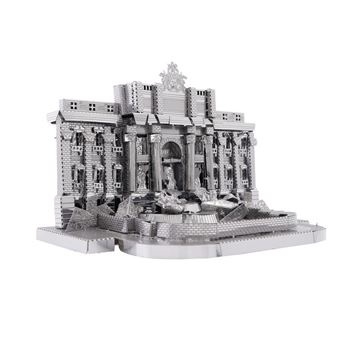 Puzzle Metal HSMY 3D DIY B22205 - Rome Trevi Fountain - 1