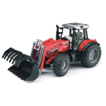 Tractor Massey Ferguson 7480 com pá dianteira