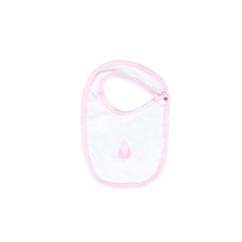 Babete de Menina GN Branca e Rosa | Branco e Rosa - 1