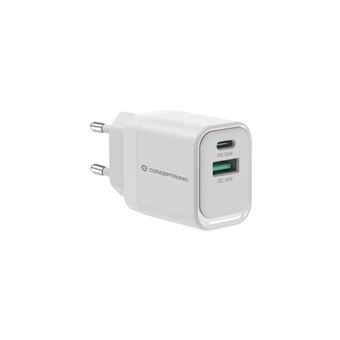 Carregador de Dispositivos Móveis Conceptronic ALTHEA19W33 | Branco - 1
