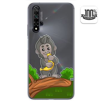 Tumundosmartphone Custodia In Gel TPU Per Huawei Nova 5T E Honor 20 – Design LEONES Con Stampa UV – Morbida E Resistente
