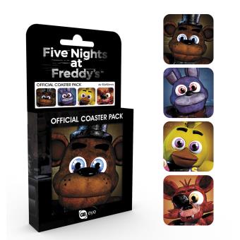 Conjunto de bases para copos GB Posters Five Nights At Freddys Personagems - 1