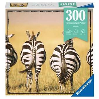 Puzzle Ravensburger Animais Zebra | 300 Peças - 1