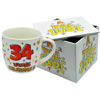 Caneca Mecanodex com Caixa em Metal | Idade Ati.34 - Branco - 1