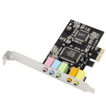 Placa de Som Microconnect MC-CMI6CH-PCIE - 1