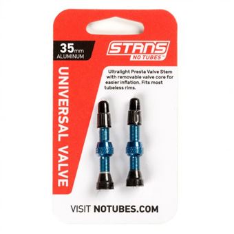 Kit de serviço Stan's NoTubes Alloy Valves | Azul - 1