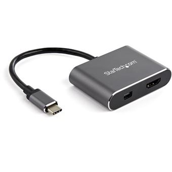 Adaptador Gráfico Usb StarTech.com CDP2HDMDP | Cinzento - 1
