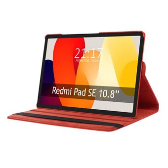 Capa TUMUNDOSMARTPHONE giratória 360 para Xiaomi Redmi Pad SE 11 | Vermelho - 1
