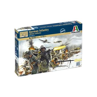 Conjunto de bonecos temáticos para crianças Italeri German Infantry (Winter uniform) | Bege - 1