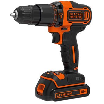 Broca Black & Decker BDCHD18K-QW | Laranja - 1