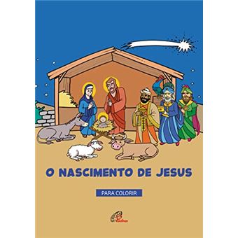 O Nascimento De Jesus: Para Colorir - 1