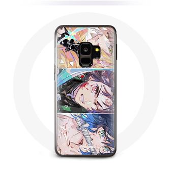 Capa Maniacase para Samsung Galaxy S9 Tanjiro Inosuke Ezenitsu demon Slayer Kimetsu No Yaiba Manga - 1