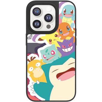 Capa de silicone com MagSafe Nizzoe para iPhone 15 PRO MAX - série pokémon - 1