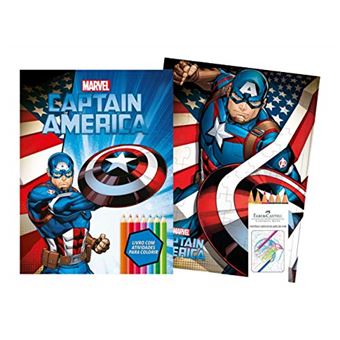 Marvel Kit Diversão. Captain America - 1