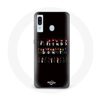 Capa Maniacase para Samsung Galaxy A20 Stranger Things Anexar Friends Don'T Lie Feliz Natal - 1