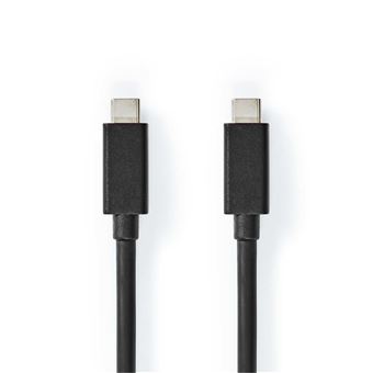Cabo Usb Nedis CCGL64020BK20 | Preto - 1