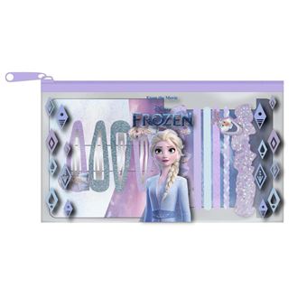 Conjunto de Acessórios de Cabelo Disney Frozen com Bolsa - 1