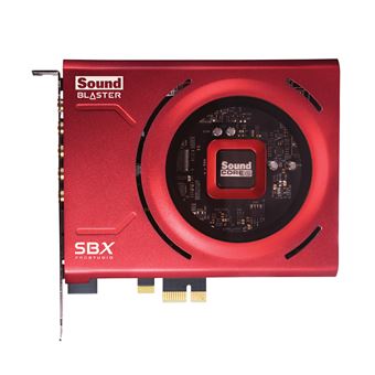 Placa de Som Creative Labs Creative Sound Blaster Z SE | Vermelho - 1