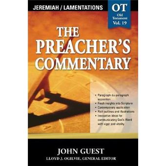 Jeremiah  Lamentations 19 The Preacher'S Commentary - 1