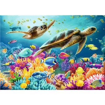 Puzzle Colorido Ravensburger Animais 12000577 | 1000 Peças - 1