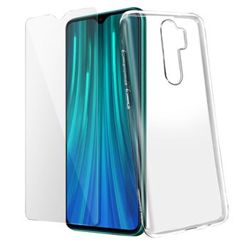 Pack Estrutura Traseira + Vidro Temperado para Xiaomi Redmi Note 8 Pro - Transparente - 1