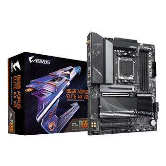 Motherboard GIGABYTE B650 AORUS ELITE AX V2 | Preto - 1