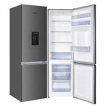 Frigorífico Combinado com Dispensador de Água HAEGER 270 | 265L | Inox | E - 1