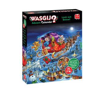 Puzzle Jumbo Wasgij Christmas Advent Calendar - Look Out Below! | 54 Peças - 1