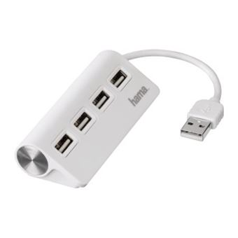 hub de interface Hama 00012178 480 Mbit/s Branco