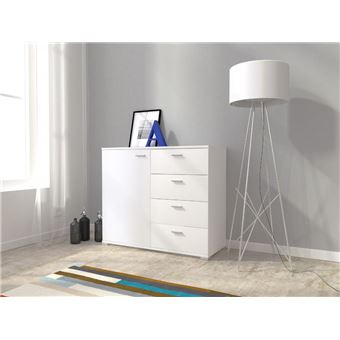 Cómoda Ambihome KODA 02 | Branco | C100xP40xA85cm - 1