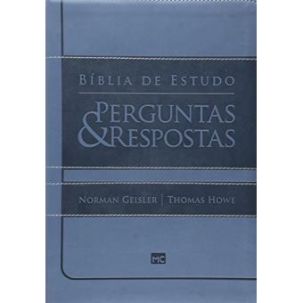 Bíblia de Estudo. Perguntas e Respostas. Azul - 1