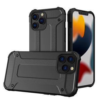 Capa Antichoque Lmobile Híbrida para Iphone 13 Pro Max Preto - 1