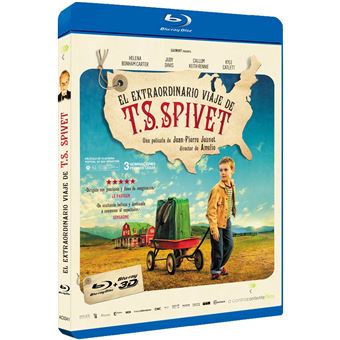 L'Extravagant Voyage du Jeune et Prodigieux T. S. Spivet (The Young and Prodigious Spivet) (3D + 2D) / El Extraordinario Viaje de T.S. Spivet (2Blu-ray) - 1