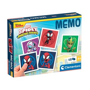 Memo Spidey And His Amazing Friends Clementoni Disney Junior 18313 - 1