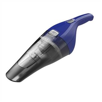 Mini Aspirador Black & Decker NVC115WA | 11,5 min | Azul, Cinzento - 1
