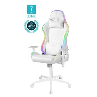 Cadeira Gaming Deltaco Gaming GAM-080-W | Branco - 1