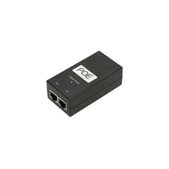 Adaptador Poe Extralink Zasilacz PoE POE-24-12W 24V, 0,5A, 12W, Cabo incluido | Preto - 1