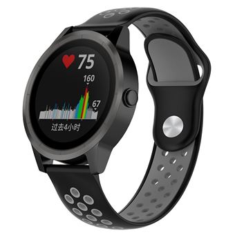 Bracelete SportyStyle Phonecare para Amazfit GTR 3 Pro - 47mm - Preto / Cinza - 1